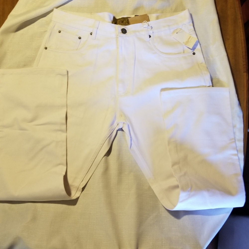 New white jeans
